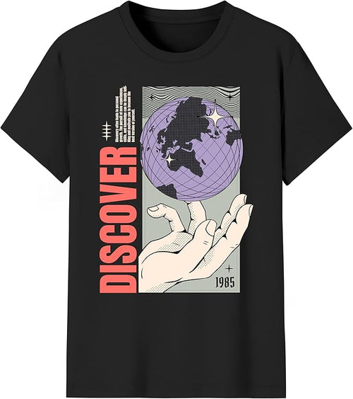 Camiseta negra estilo urbano