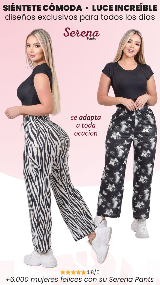 Pantalón para dama Serena ✨  Estampados fresco y elegante